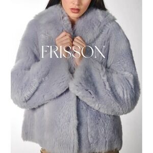 Women's Frisson Fur Fluffy‎ Fur Coat Size S. NWT